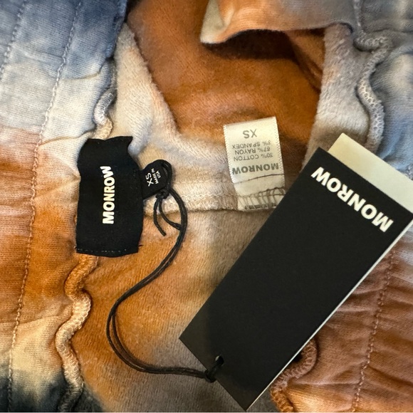 NWT! MONROW TIE DYE SHORTS - Picture 4 of 4